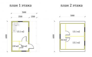 Садовый дом СД-12 (5x6)