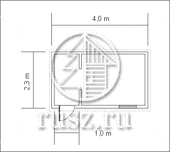 Бытовка 4х2.3 (тип БД-2)