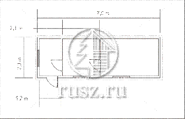 Бытовка 7х2.3 (тип БД-10)